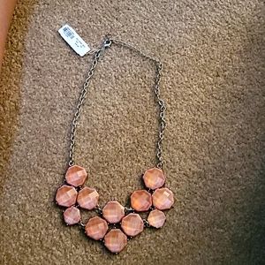 Pink chunky necklace